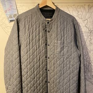 Allsaints wool snap up jacket.